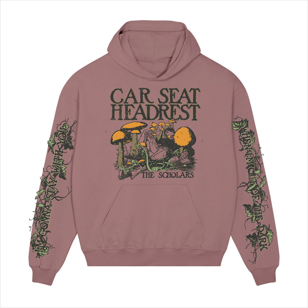 Chicago Merch Mushroom Guy Hoodie Car Seat Headrest Merch Best Birthday Gifts For Husband