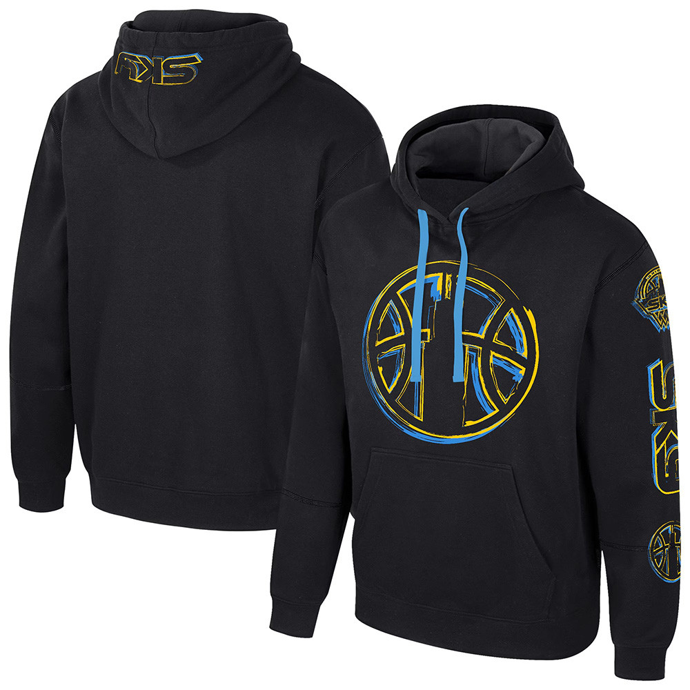 Chicago Sky Merch Black Chicago Sky Hoodie Unique Father's Day Gifts For Basketball Fan
