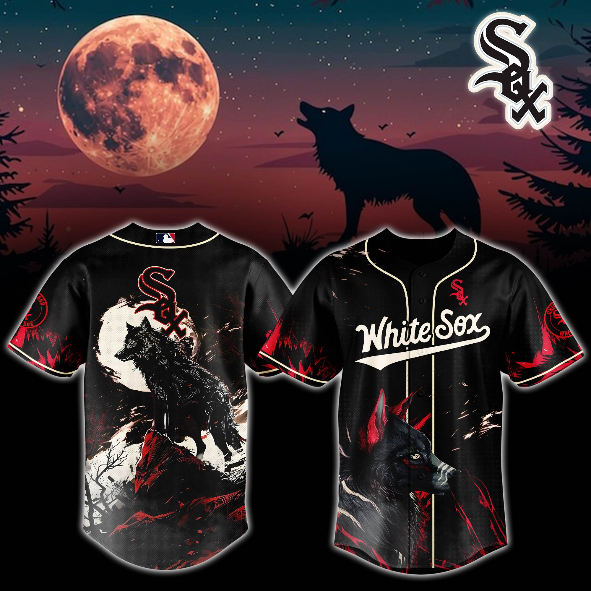 Chicago White Sox Mlb X Worf Baseball Jersey For Fans