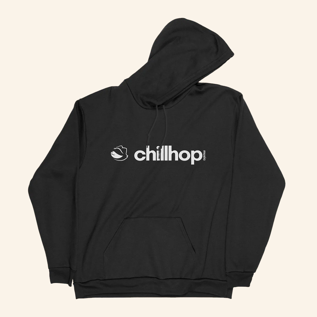 Chillhop Merch Real Cosy Logo Black Hoodie Gifts For Husband