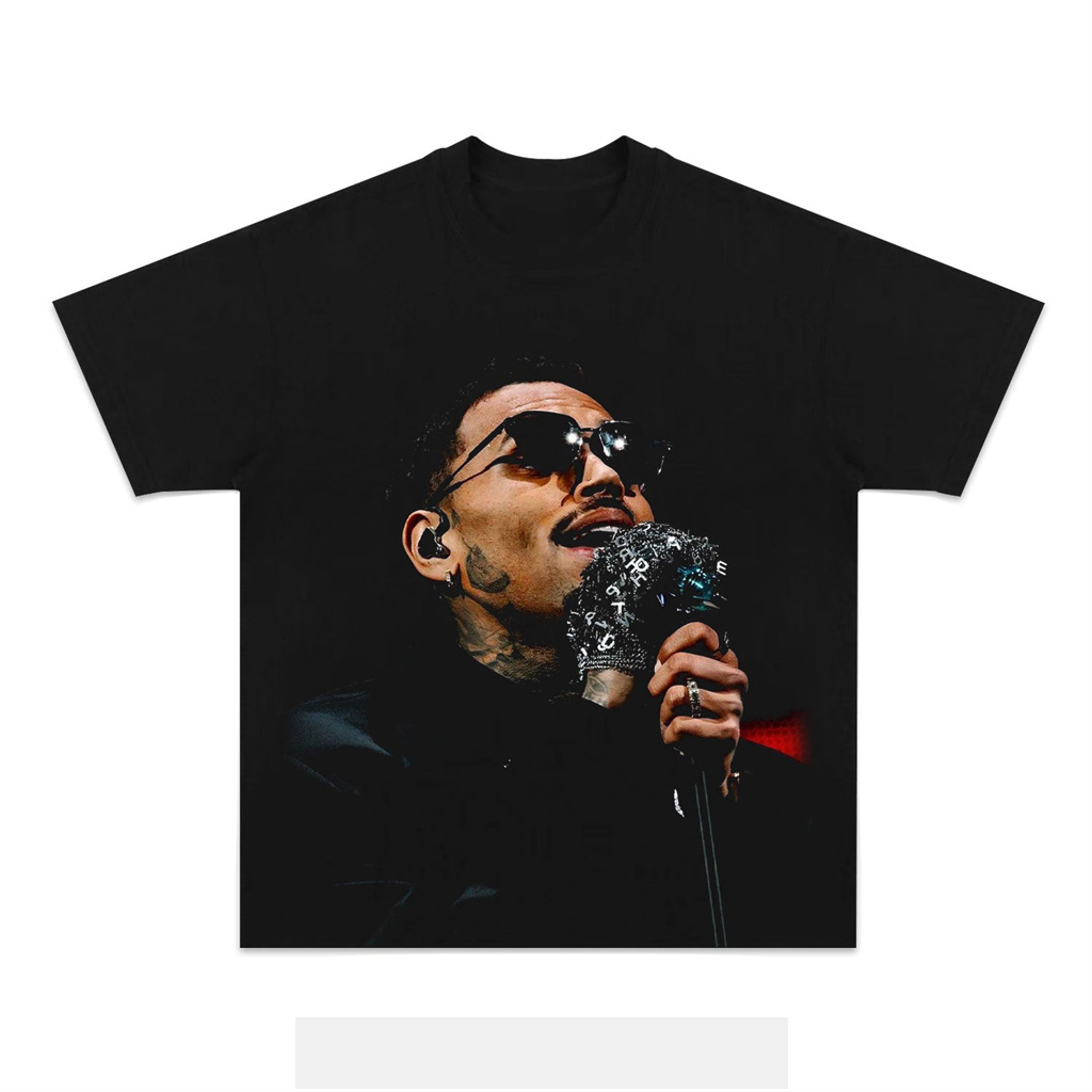 Chris Brown Graphic T-Shirt Fan Merch Christmas Gifts For Wife