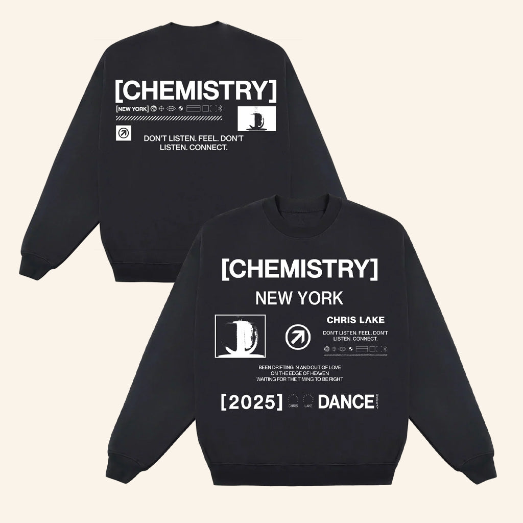 Chris Lake Merch New York Dance Sweatshirt New York Chemistry Album Tour 2025 Apparel Gifts