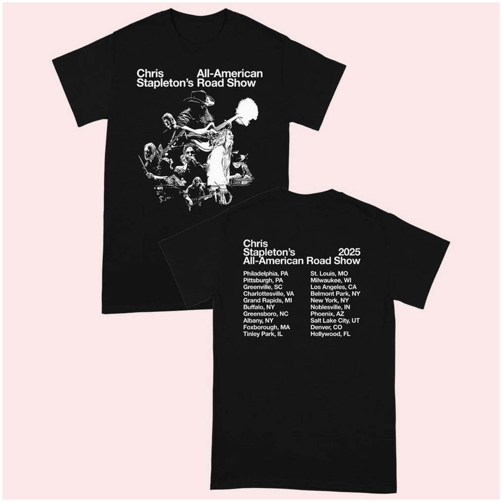 Chris Stapleton Merch 2025 Tour Admat T-Shirt Best Gifts For Dad Birthday Gifts For Fans