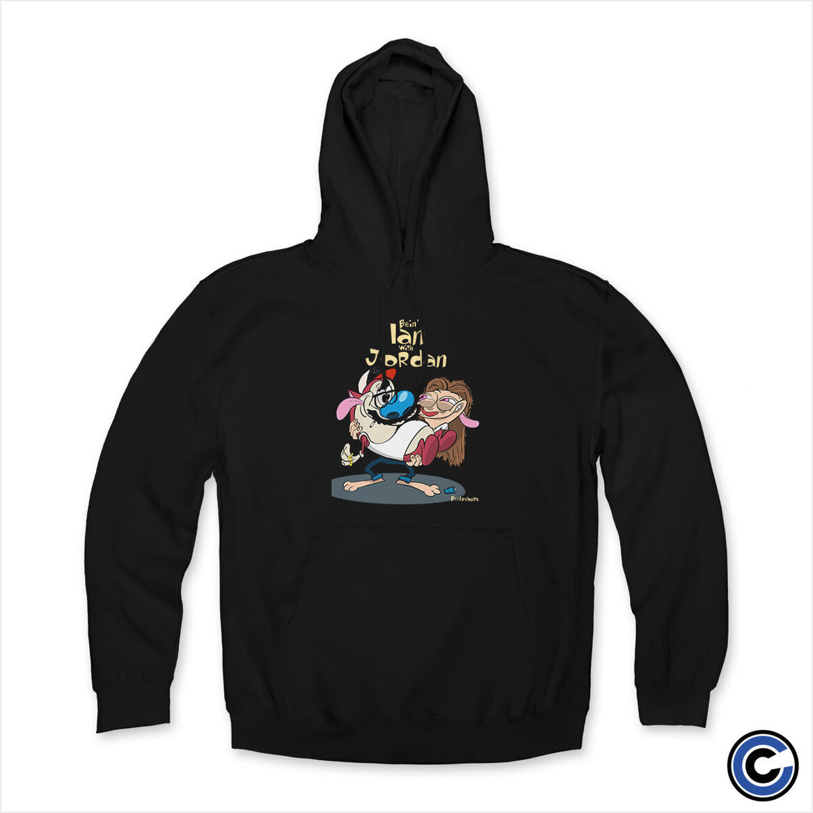 Cigarettes And Cartoons Hoodie Bein' Ian with Jordan Podcast Merch Bein' Ian with Jordan Podcast Hoodie