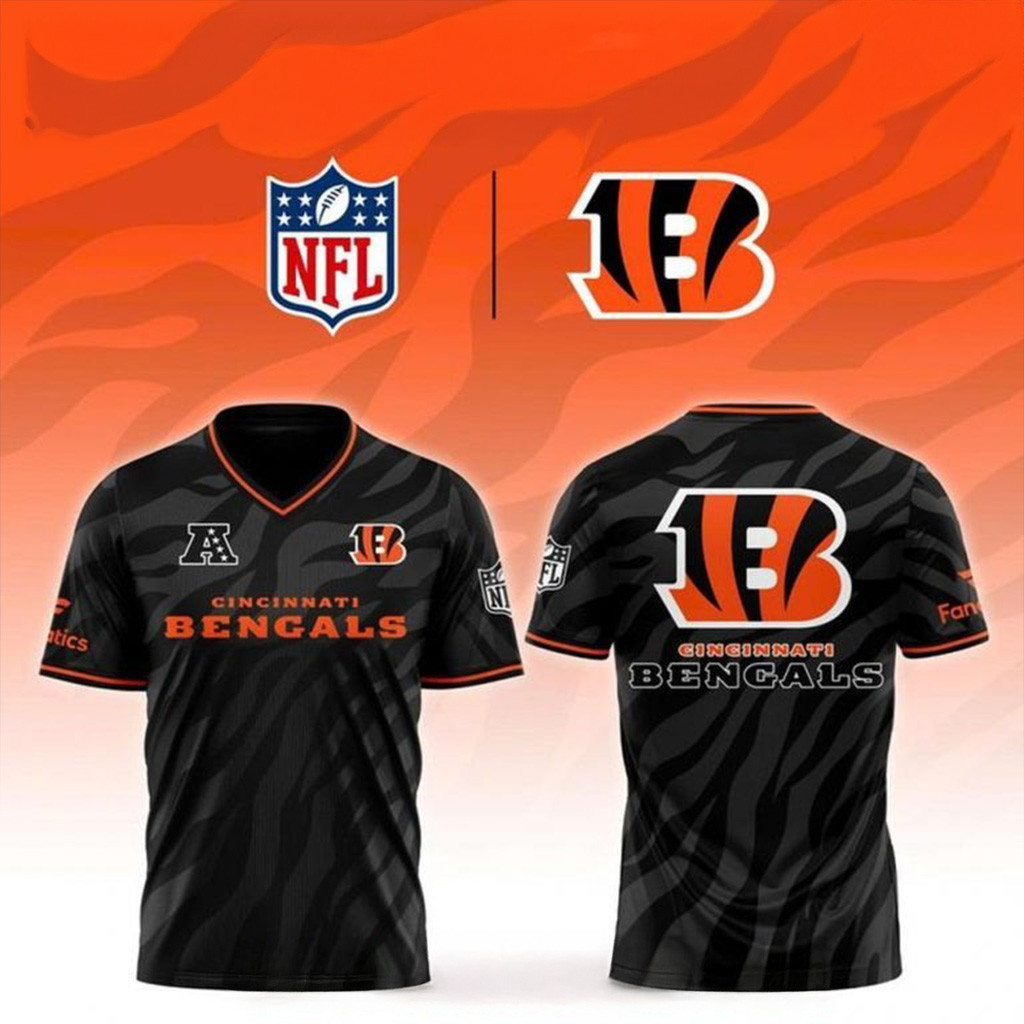 Cincinnati Bengals 2025 NFL Soccer Jersey Cincinnati Bengals Merch Gift For Football Lovers