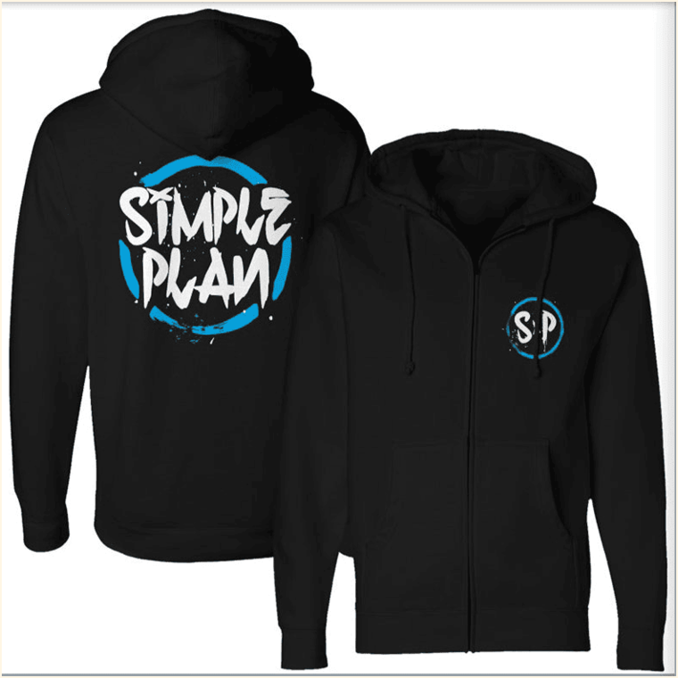 Circle Splat Logo Hoodie Simple Plan Merch Unique Birthday Gifts For Husband Gifts For Friends