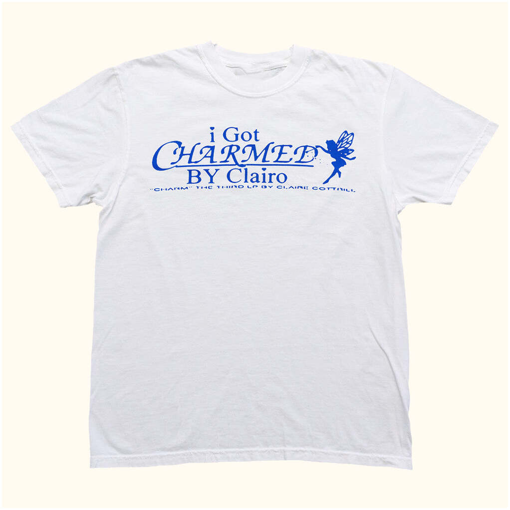 Clairo Charm Merch I Got Charmed T-Shirt White Gifts For Her Birthday Gifts For Best Friend