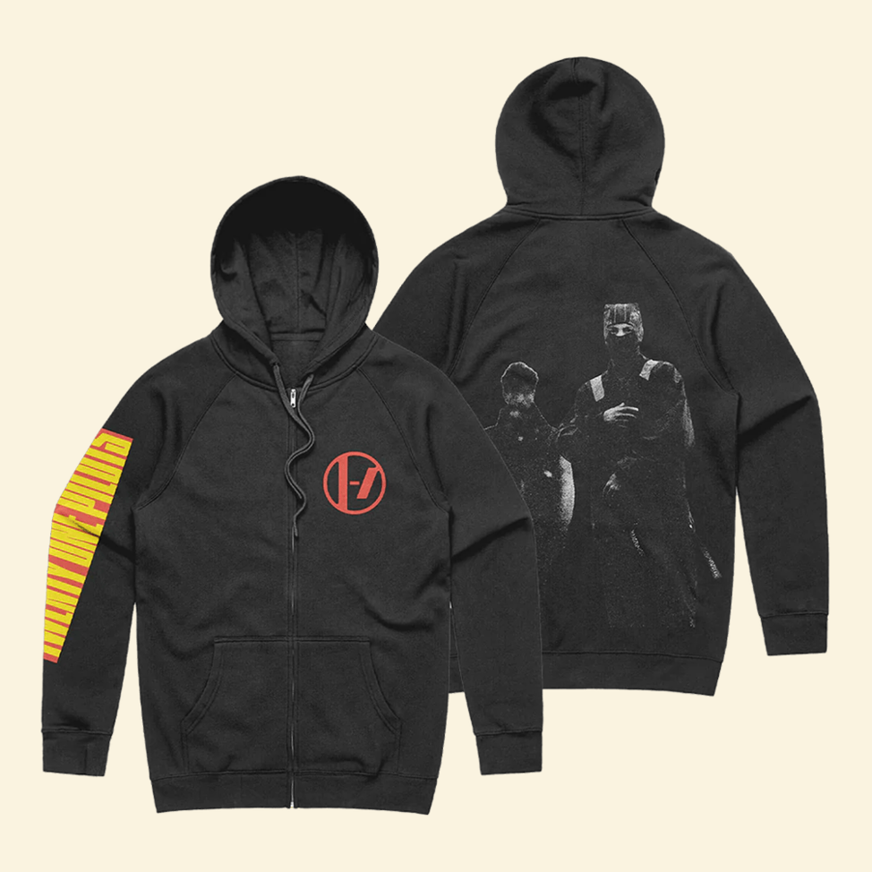 Clancy Blocksleeve Zip Up Hoodie Twenty One Pilots Merch First Fathers Day Birthday Gift