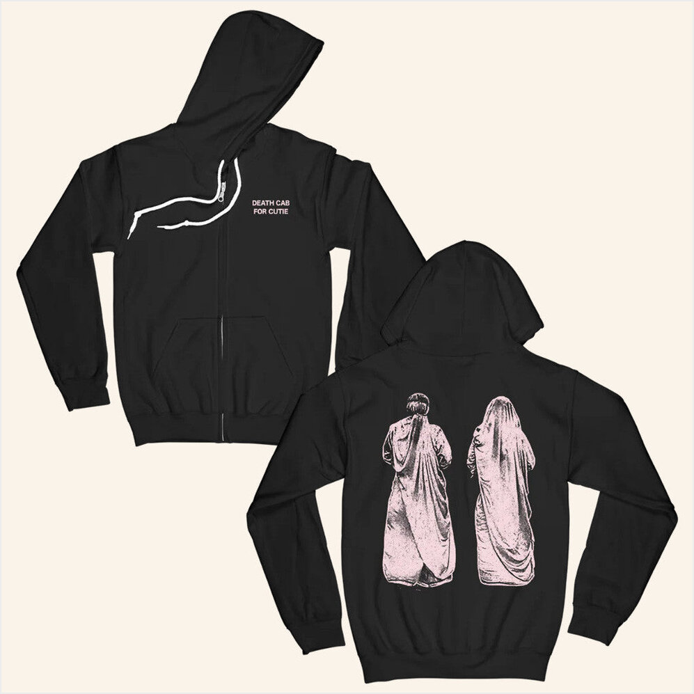 Clergy Zip Hoodie Death Cab For Cutie Merch Gift Ideas For Husband Birthday Gift Ideas