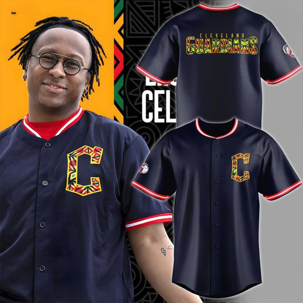 Cleveland Guardians Black Excellence Celebration Special Baseball Jersey Guardians Merch