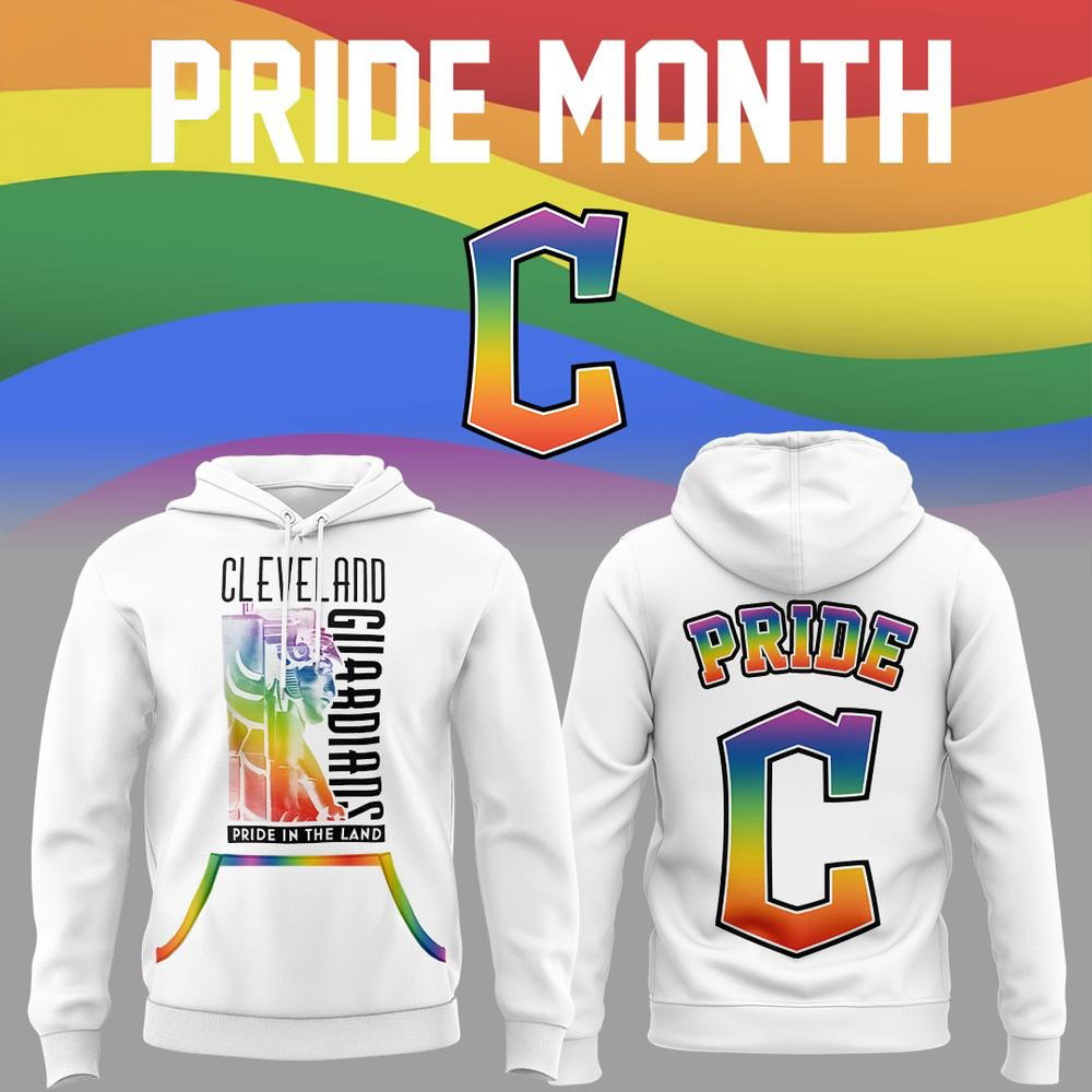 Cleveland Guardians Pride In The Land Limited Edition Hoodie Cleveland Guardians Merch