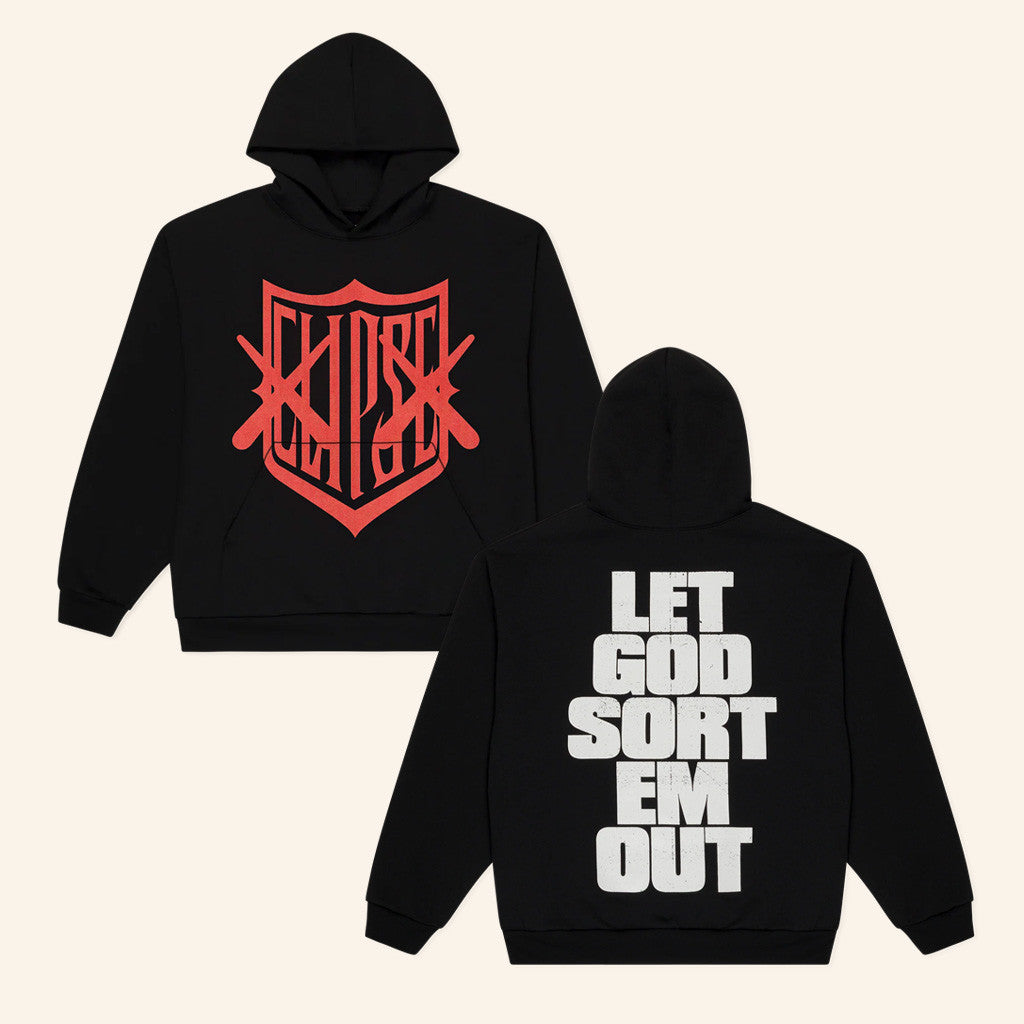 Clipse Merch Kaws X Clipse Shield Hoodie Gifts For Father