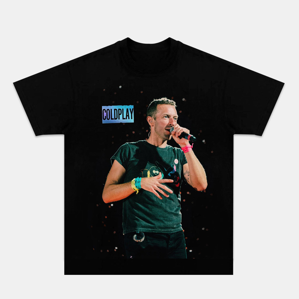 Coldplay Graphic T-Shirt Coldplay Merch Christmas Gifts For Rock Band Fans
