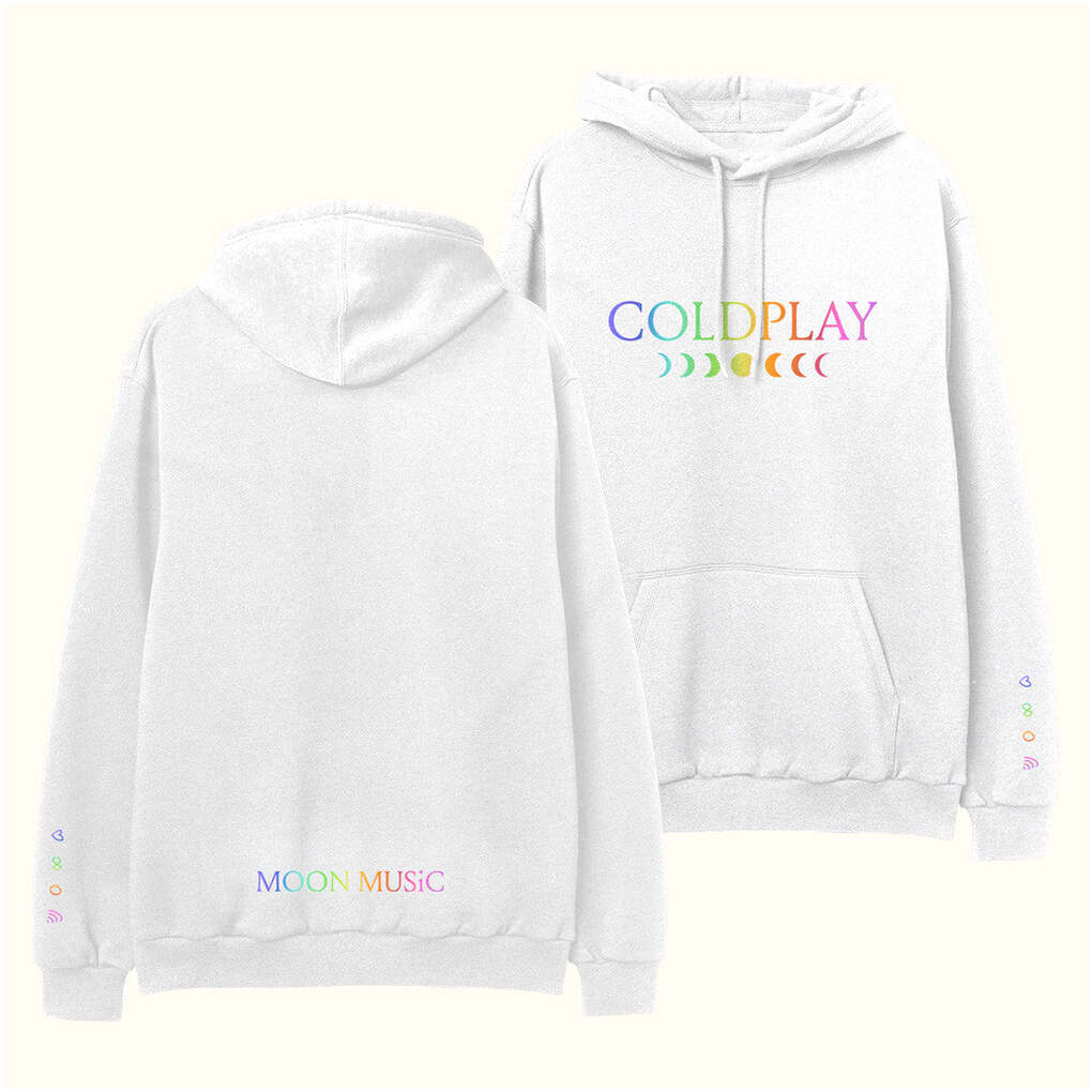 Coldplay Merch Coldplay Logo Hoodie Birthday Present For Husband Birthday Gifts For Besties
