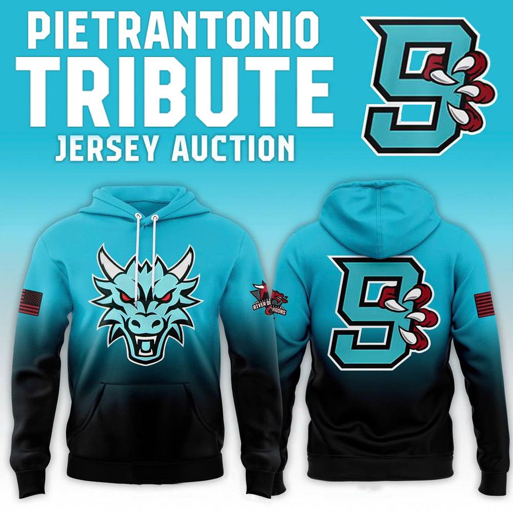Columbus River Dragons Pietrantonio Tribute Special Hoodie Fan Merch Husband