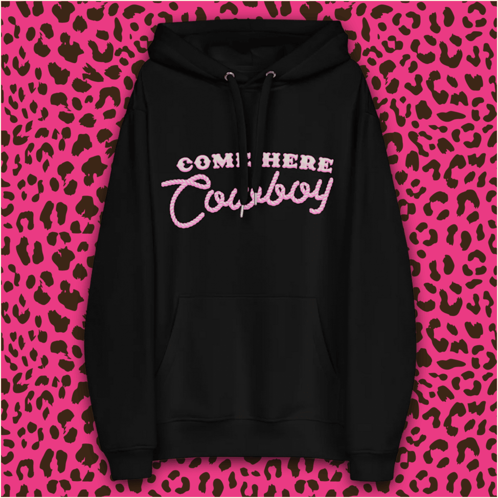 Come Here Cowboy Hoodie Bunnie XO Merch Mother's Day Presents Ideas 2025 Gifts For Friends