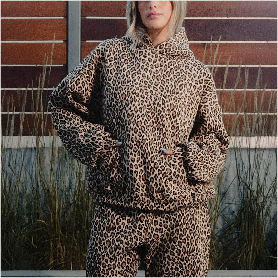 Comfort Leopard Hoodie Best Birthday Gift Ideas Christmas Presents