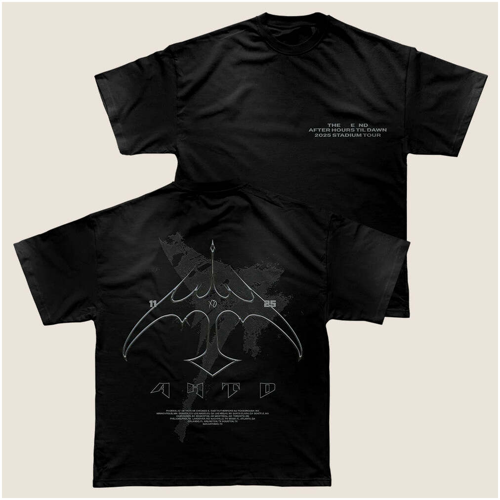 Complex Merch The Weeknd Ahtd Stadium T-Shirt Gifts For Dad Birthday Gifts For Besties