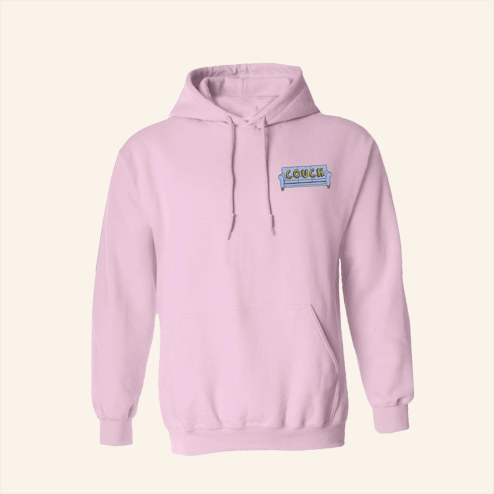 Couch Hoodie Couch The Band Merch Pink Best Birthday Gift Ideas Christmas Presents
