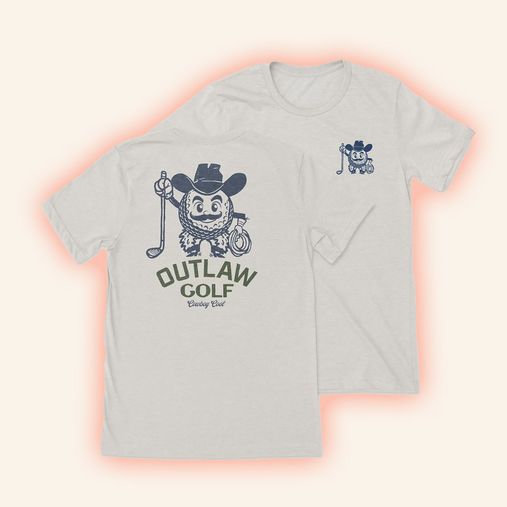 Cowboy Cool Merch Outlaw Golf Shirt Best Birthday Gift For Girlfriend