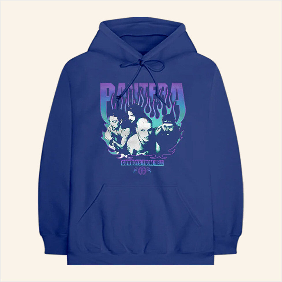 Cowboys From Hell Hoodie Pantera Merch Good Birthday Gifts For Best Friend Christmas Presents
