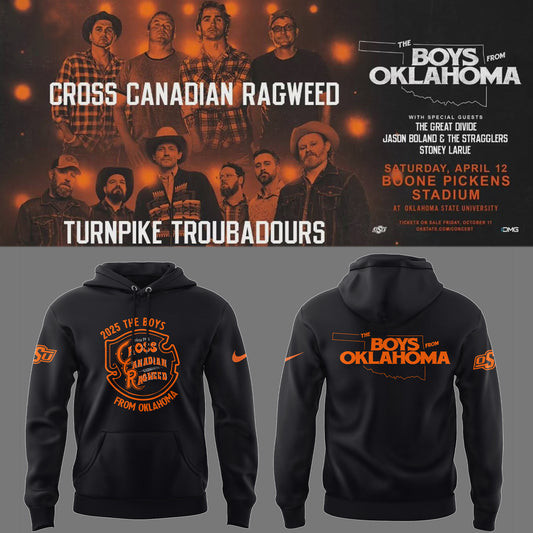 Cowboys The Boys From Oklahoma Black Hoodie Best Gift For Fans