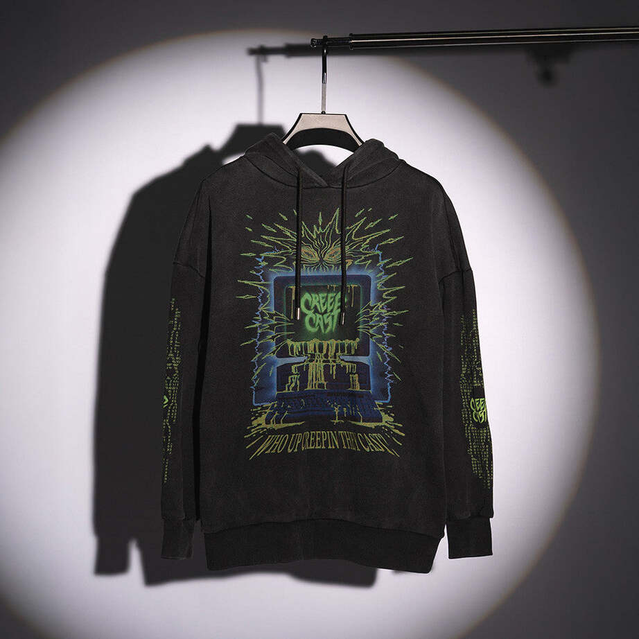 Creepcast Merch Hoodie Creep Cast Hoodie Who Up Creepin Birthday Gift for Husband Gifts For BFF