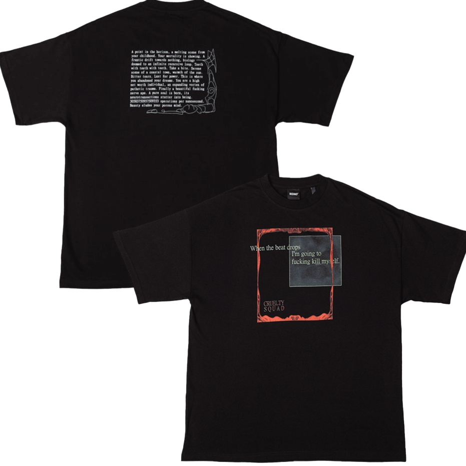 Cruelty Squad Merch T-Shirt When The Beat Drops Tee Cruelty Squad Shirt Gifts For Fan