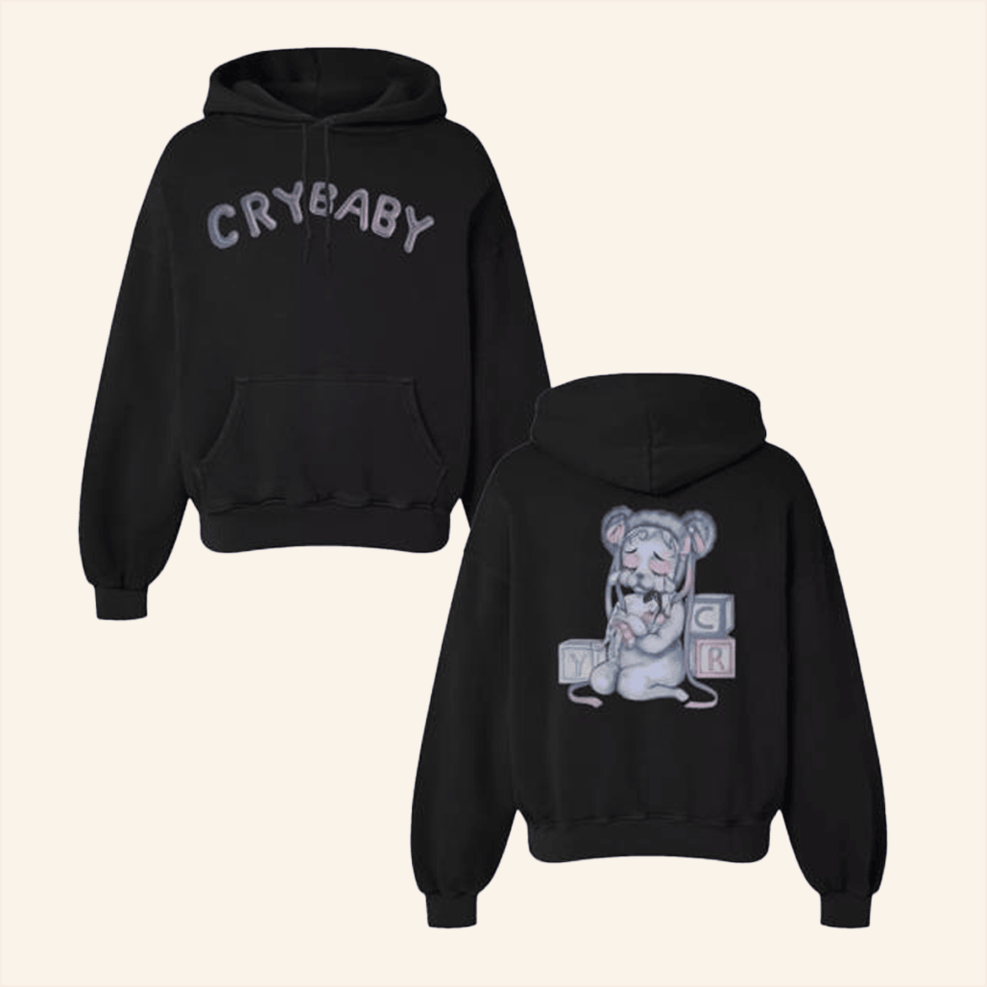 Cry Baby Sad Bear Hoodie Melanie Martinez Merch Presents For Her Birthday Gift Ideas