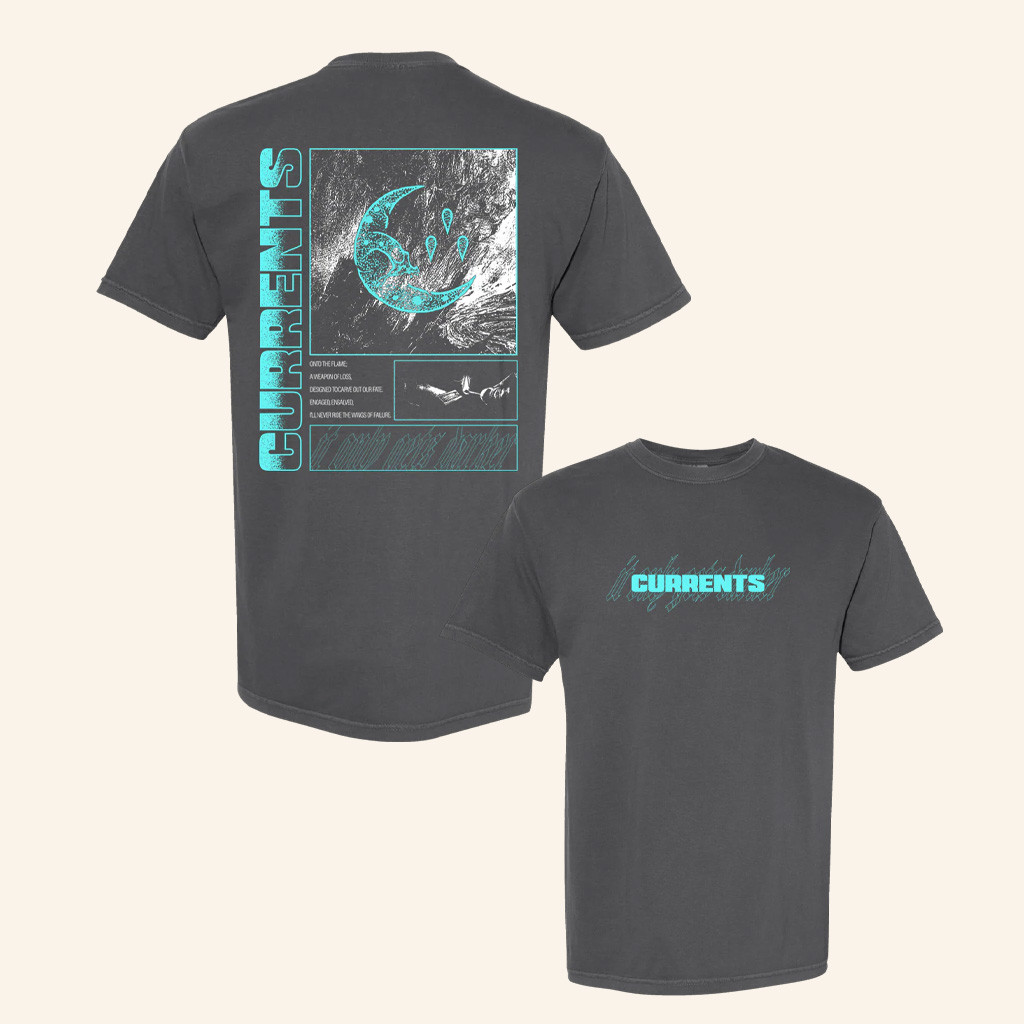 Currents Merch Moon Back Shirt Birthday Gifts For Music Lovers