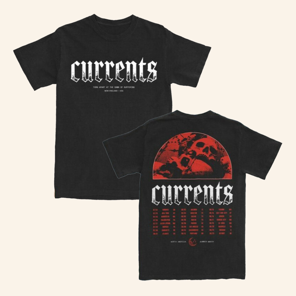 Currents Merch Torn Apart Tour Shirt Best Gifts For Music Lovers