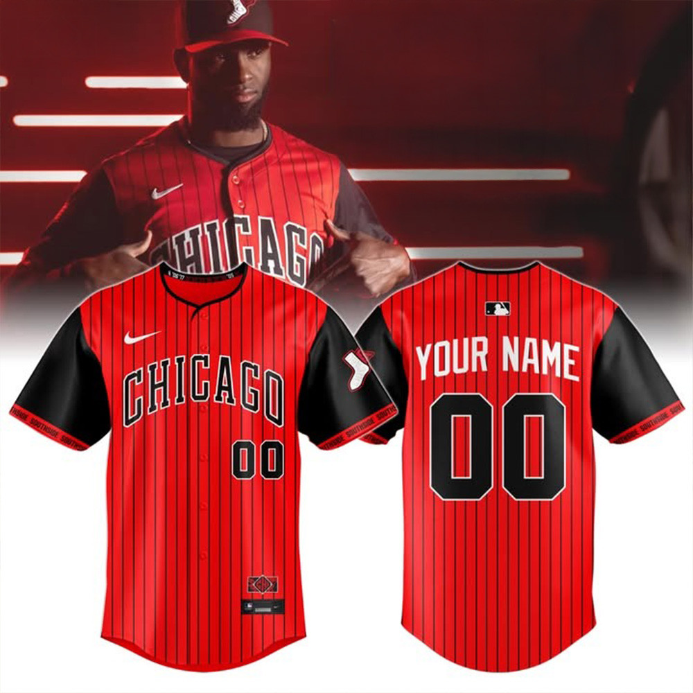 Custom Chicago White Sox Unveil 2025 City Connect 2 0 Jersey Chicago White Sox Merch Fans Gifts
