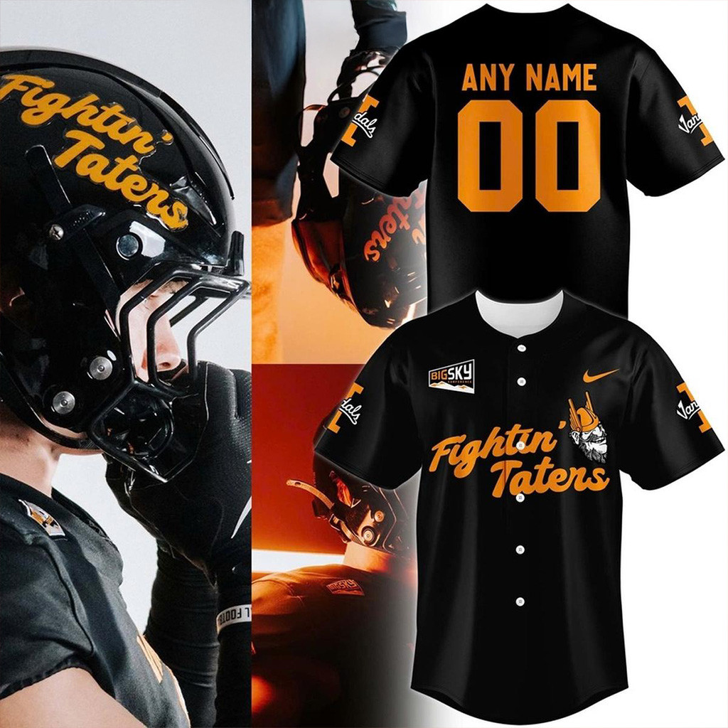 Custom Idaho Vandals Fightin Taters Jersey Idaho Vandals Merch Gifts For Fans