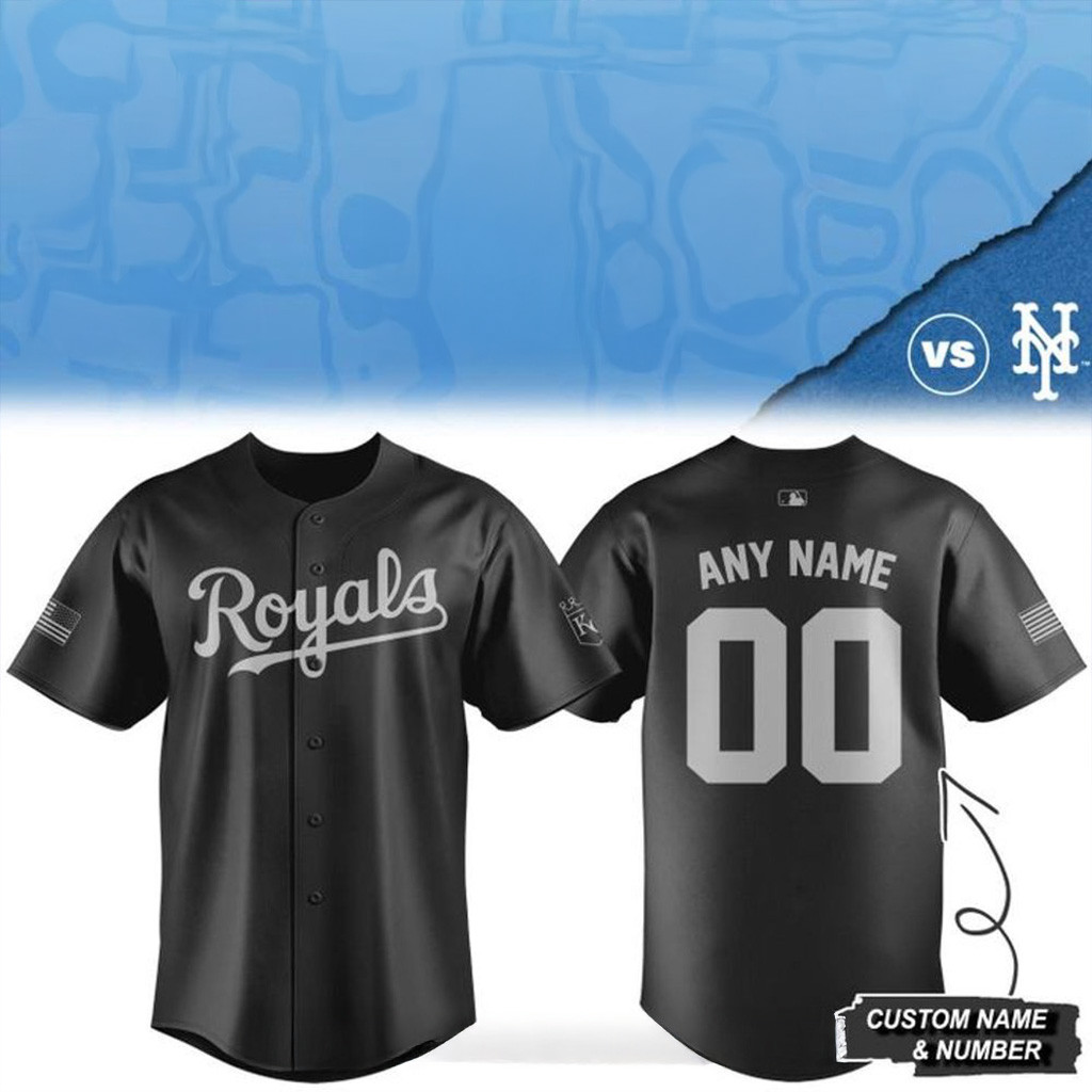 Custom Kansas City Royals X Military Day Special Baseball Jersey 2025 Royals Merch