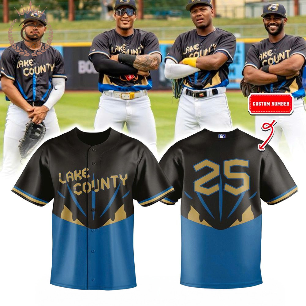 Custom Lake County Captains Diamond Takeover Week 2025 Baseball Jersey Captains Merch For Fans
