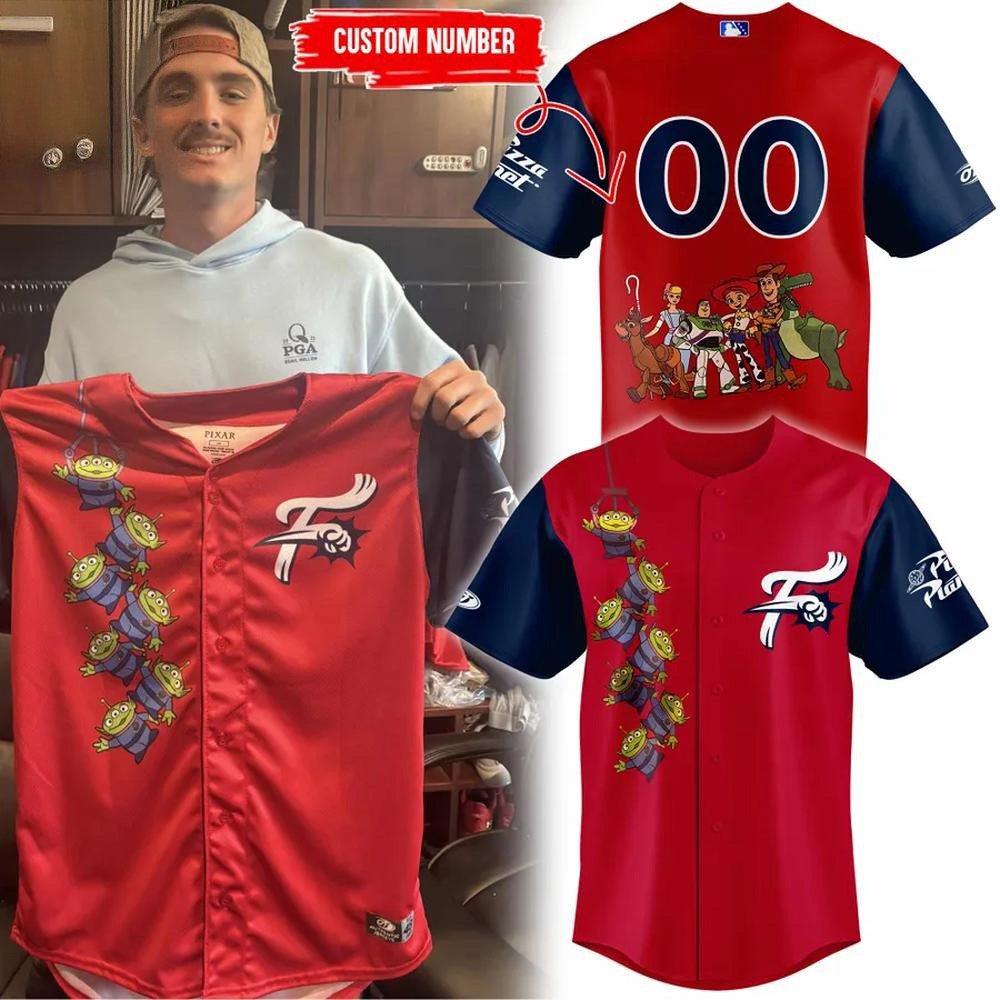 Custom Reading Fightin Phils X Toy Story Limited Edition Baseball Jersey Dad Fathers Day Gifts