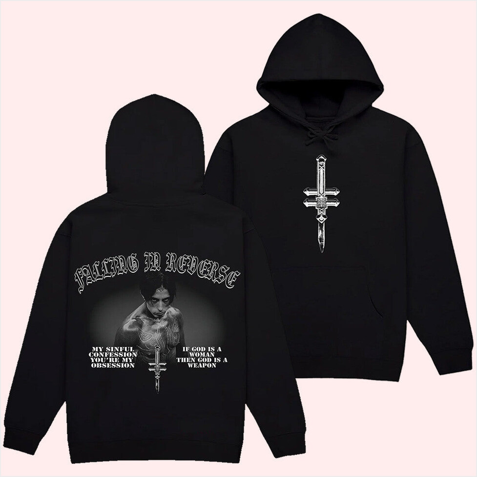 Dagger Hoodie Falling In Reverse Merch Birthday Gifts For Husband Gifts For BFF