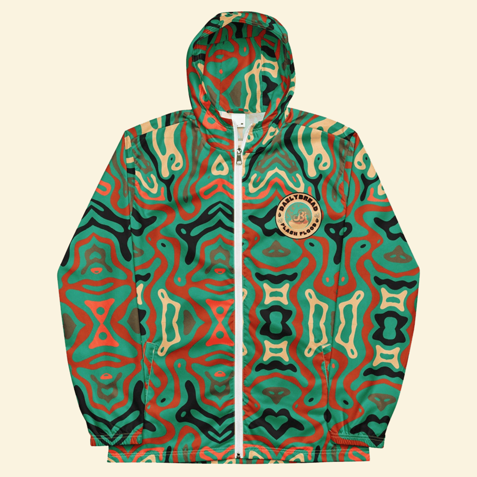 Daily Bread Flash Flood Tour EDM Zip Hoodie Daily Bread Merch Good Fathers Day Birthday Gifts