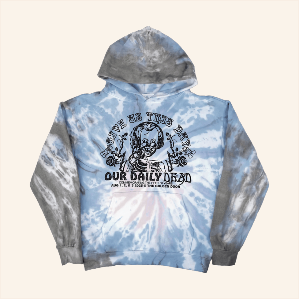 Daily Dead Tie Dye Hoodie Online Ceramics Merch Birthday Gifts For BFF Christmas Presents