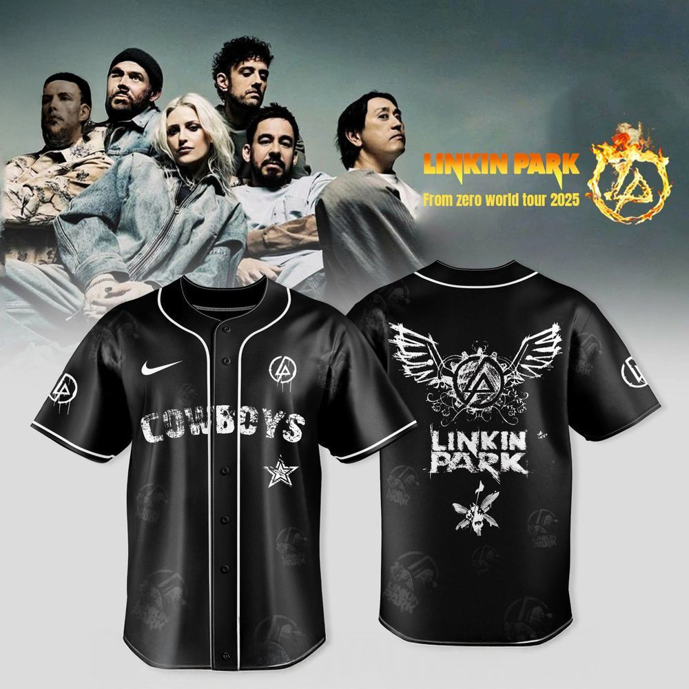 Dallas Cowboys X Linkin Park From Zero World Tour 2025 Jersey Dallas Cowboys Merch For Fan