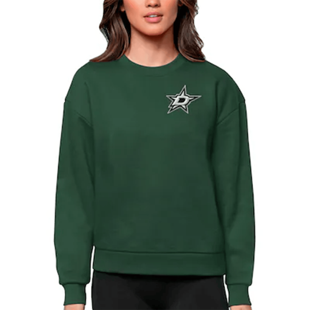 Dallas Stars Sweatshirt Forest Green Dallas Stars Merch Best Gifts For Hockey Lovers