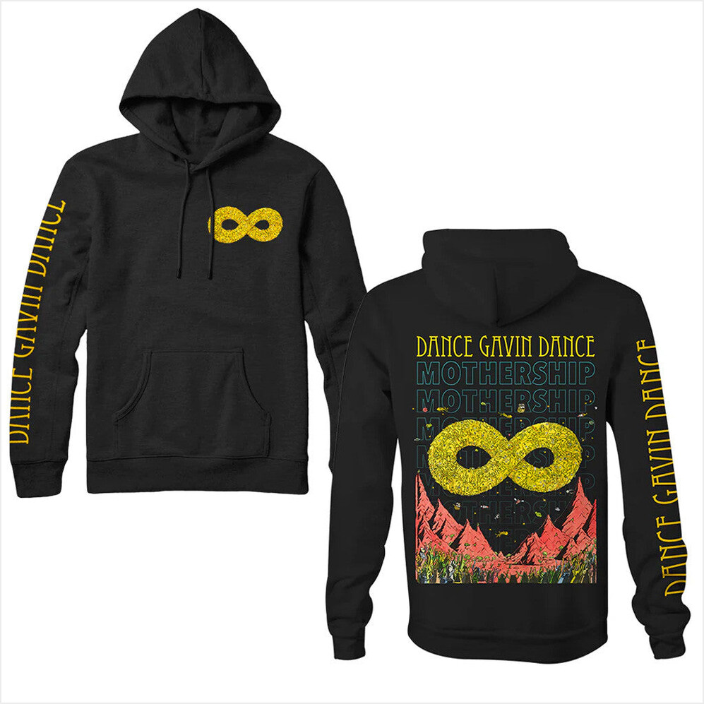 Dance Gavin Dance Mothership Black Hoodie Rise Records Merch Dad Birthday Gifts BFF Gifts