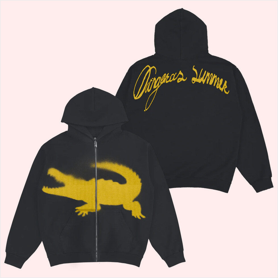 Dangerous Summer Alligator Zip Hoodie Yeat Merch Gift Ideas For Husband Birthday Gift Ideas