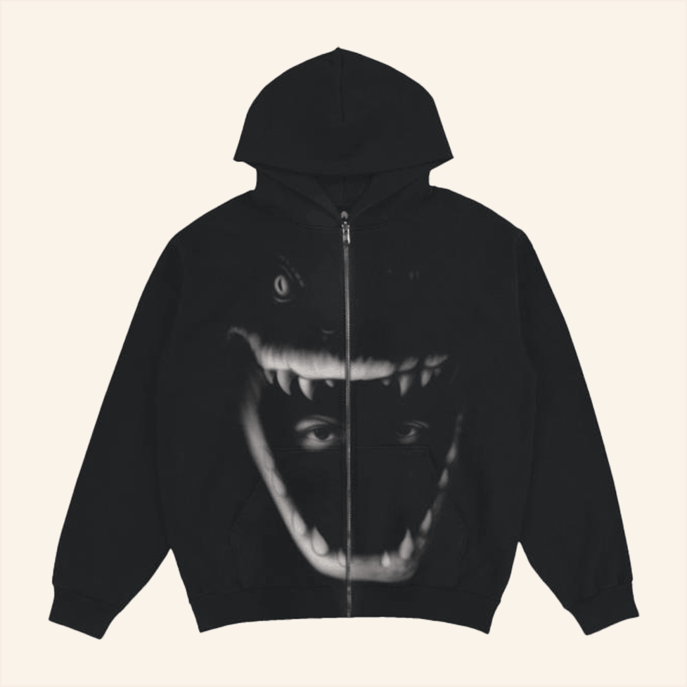Dangerous Summer Jaws Zip Hoodie Yeat Official Merch Best Friend Birthday Gifts