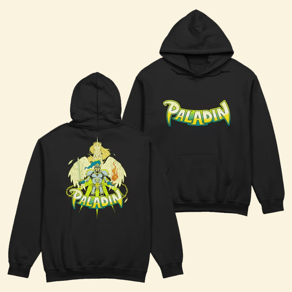 Dark Fantasy Paladin Hoodie Dungeon Soup Merch Gifts For Father's Day Ideas Gifts For Friends
