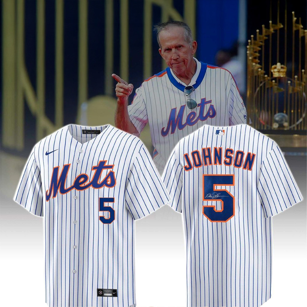 Davey Johnson Memorial New York Mets Jersey Fan Merch Baseball Lover Gift Ideas