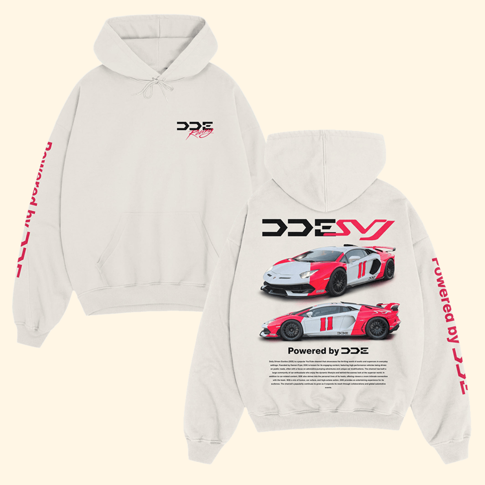 DDE SVJ Bone Hoodie DDE Merch Father's Day Presents For Racing Lovers Gifts For Brother