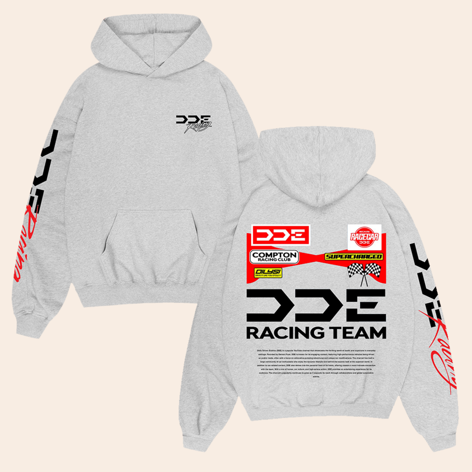 DDE SVJ Maroon Hoodie DDE Merch Good Father's Day Presents For Racing Fans Gifts For Best Friend