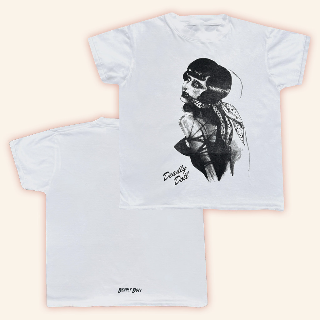 Deadly Doll Merch Fetish T 1 T-Shirt White Gift Ideas For Daughter