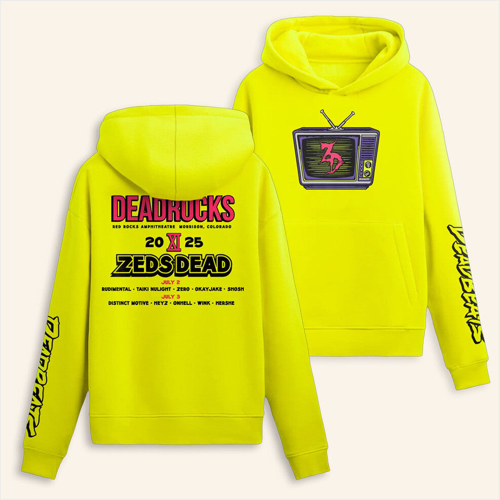 Deadrocks XI Hoodie Zeds Dead Merch Gift Ideas For Best Friend BFF Birthday Gifts